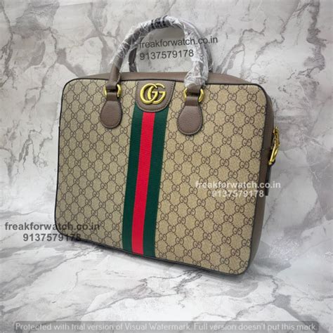 gucci laptop bag replica india|cheap gucci leather bag.